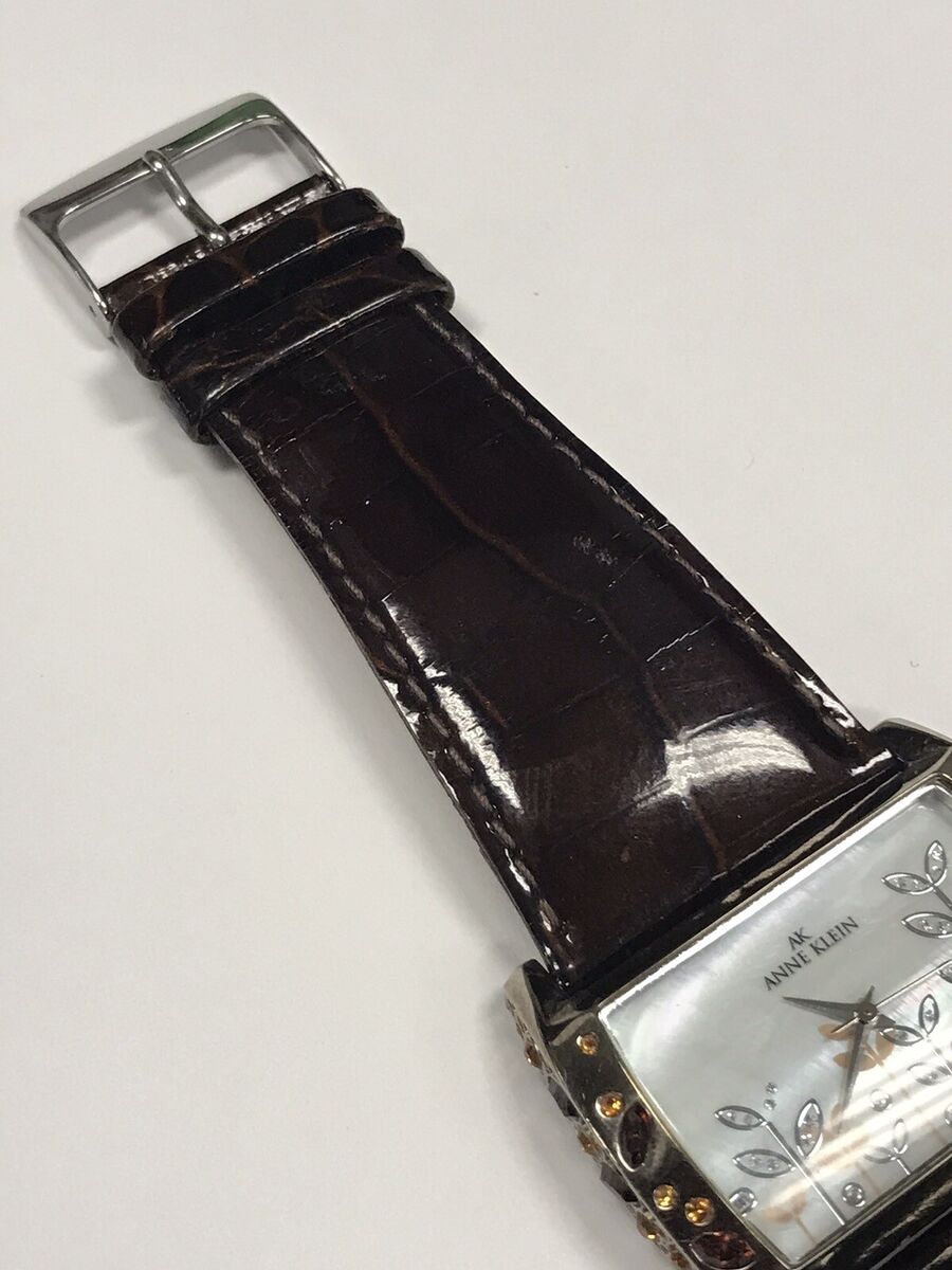 Anne Klein AK Watch 10/8915 Y121E Brown Crystal Accent Anne Klein AK Watch 10/8915 Y121E Brown Crystal Accent