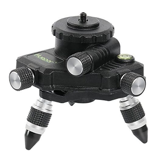 Laser Level Adapter, Metal 360-Degree Rotating Base for Laser Level Tripod