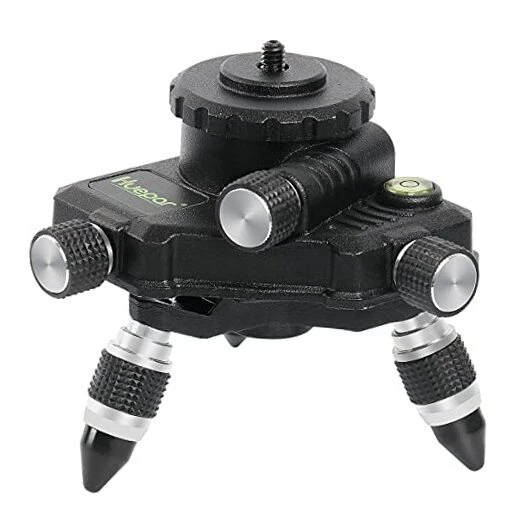 Laser Level Adapter, Metal 360-Degree Rotating Base for Laser Level Tripod