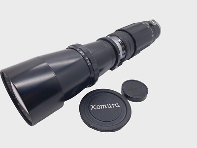 [EXC+5] Komura 500mm f/7 2-piece telescoping MF Lens for PENTAX M42 screw mount