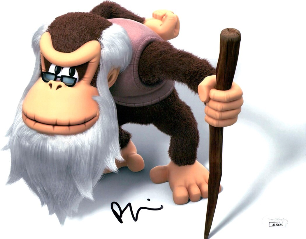 Fred Armisen Signed Autographed 8X10 Photo Super Mario Cranky Kong JSA AL29655