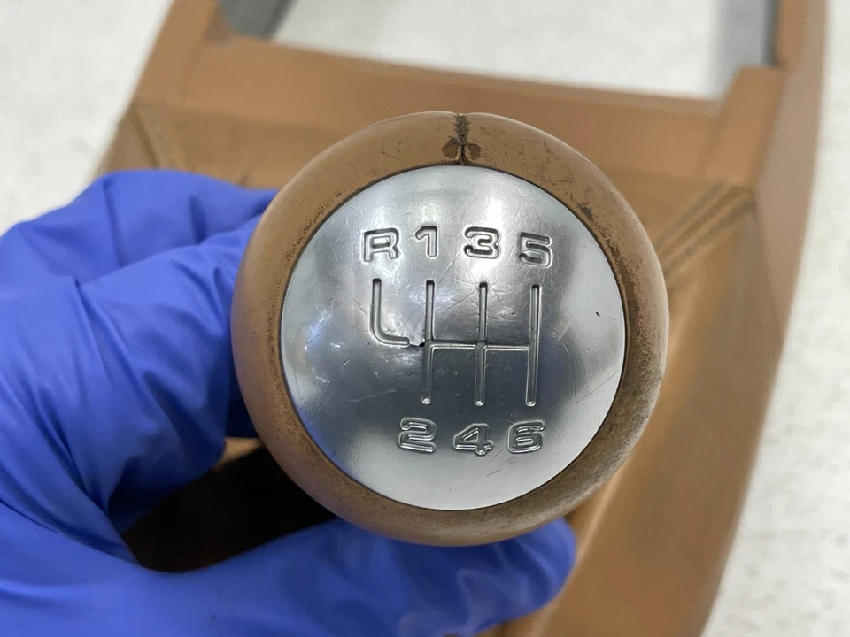 06 07 08 Porsche Cayman S Manual Center Console Gear Shifter Knob Trim 1506 OEM - Image 4 of 4