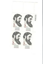 Scott  # 1446 US  Sidney Lanier  Plate Block    M/NH O/G