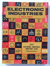 Chilton Electronic Industries- Rare Trade Magazine- June, 1957 Directory Issue
