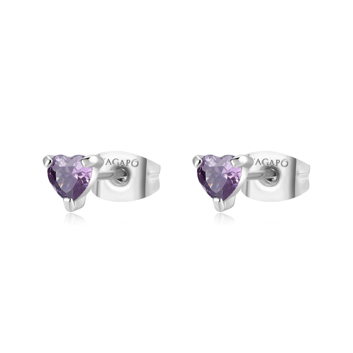 Anello cuore blu zaffiro corona di zirconi brillanti - Chic Ad Hoc