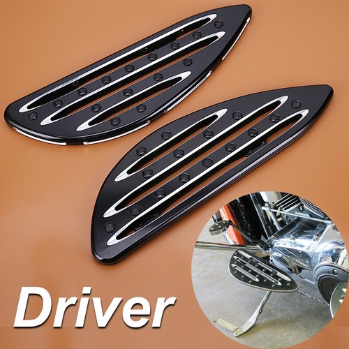 For Harley Softail Motorcycle Passenger Floorboards Floor Boards Foot Pegs F+ R - Picture 20 of 21