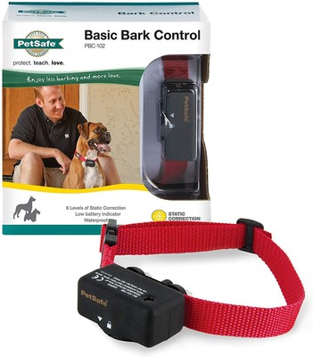 training bark collar combination