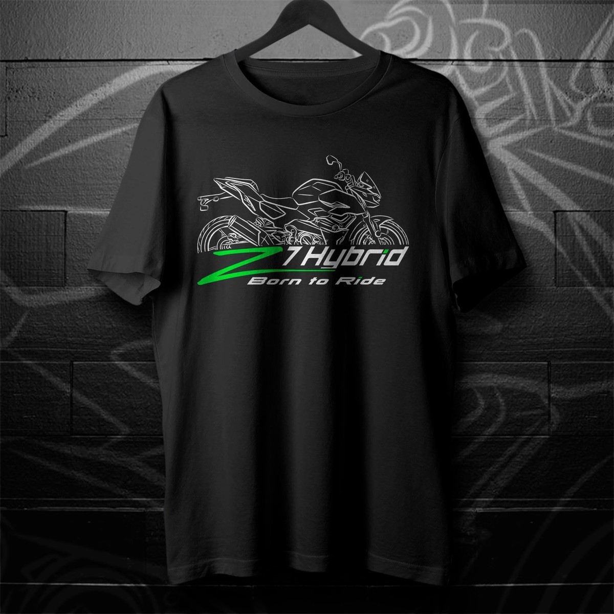 Kawasaki Z7 Hybrid 2024-2025 - Motorcycle T-Shirt for Riders