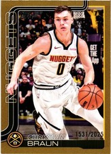 2025-26 Topps - Christian Braun #102 Gold /2025