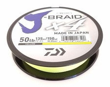 Daiwa J-Braid X4 Braided Line 150 Yards Fluor...