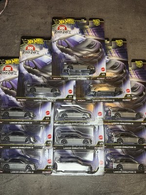 2025 Hot Wheels Ronin Run 2 Lancer Evolution IX Lot Of 12