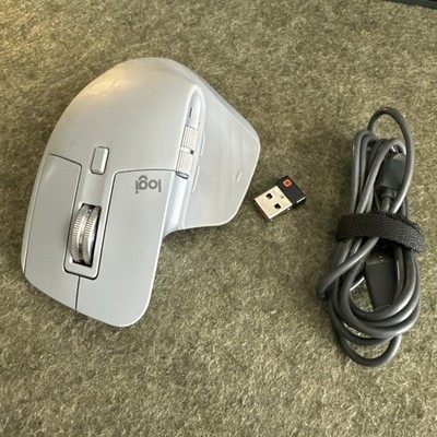 Logitech MX Master 3S Wireless Laser Mouse with Ultrafast Scrolling Pale (READ!)