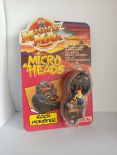 Mighty Max Micro Heads ROCK MONSTER 1993 OVP ...