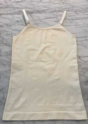 Shapermint Essentials All Day Everyday Scoop Neck Cami Beige #62001 Women's XL