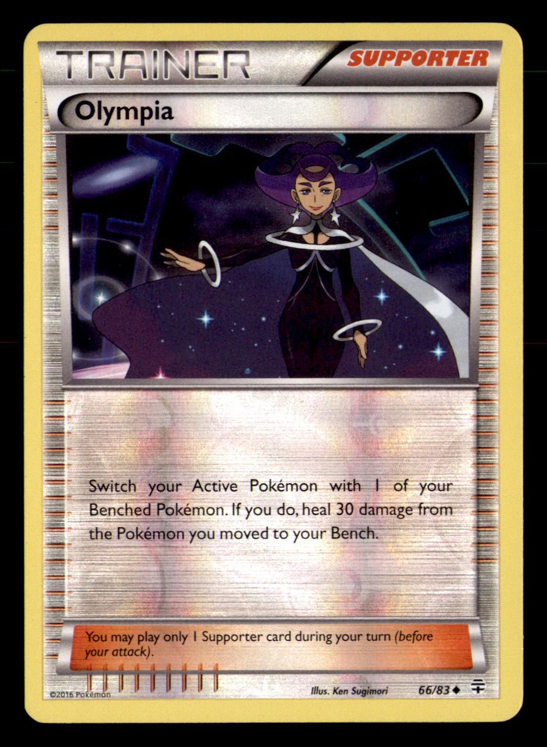 Olympia 66/83 Uncommon Generations Pokemon Reverse Holo Near Mint