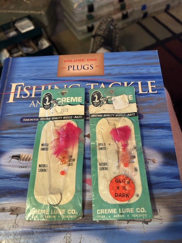 VINTAGE CRÈME WORLD FAMOUS STEELHEAD/SALMON DRIFT BAITS. MADE IN USA 🇺🇸 
