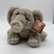 Applause Lou Rankin Little Friends Dakin "Hoover" Grey Elephant 12" Nwt