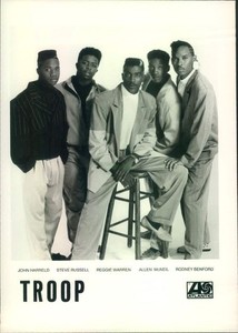 Press Photo: TROOP 5x7 B&W