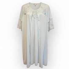 Vintage Nightgown And Housecoat Set Size Small