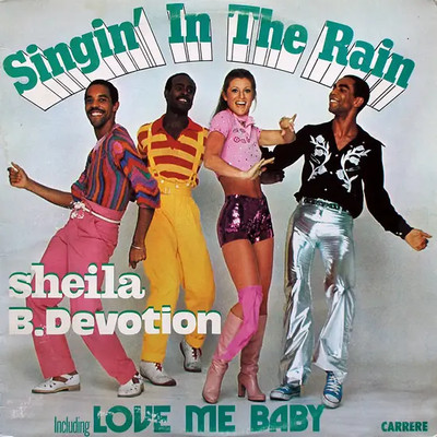 Sheila B. Devotion Singin In The Rain NEAR MINT Carrere Vinyl LP