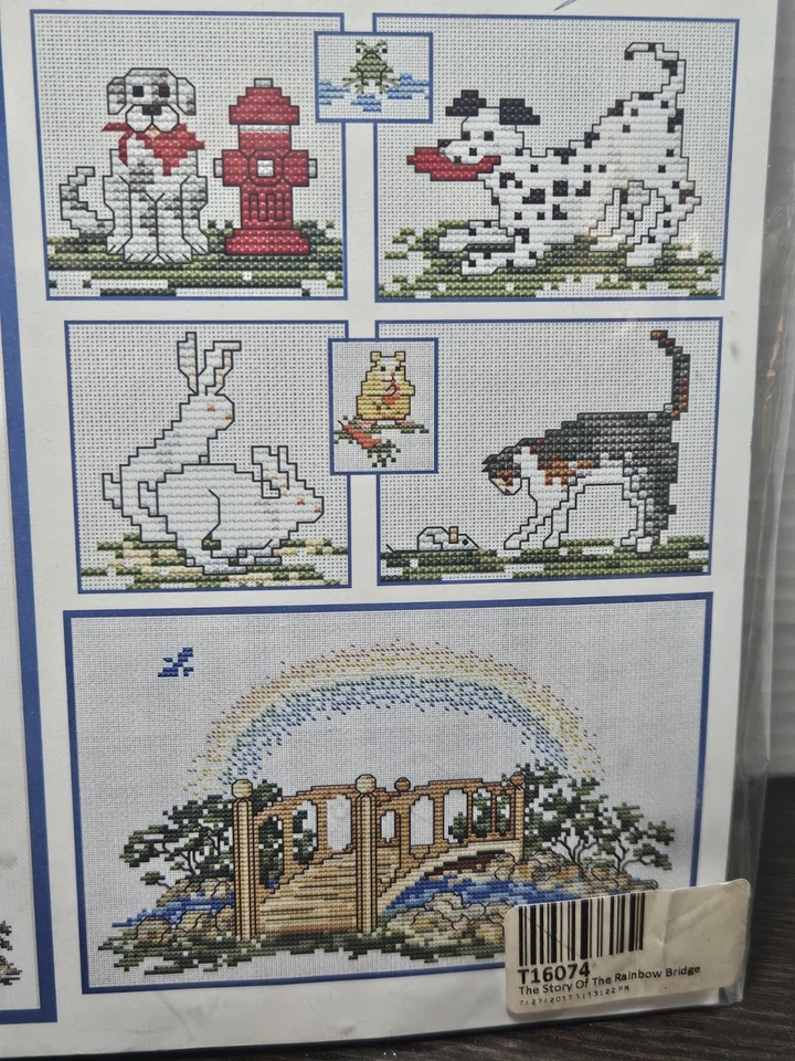 Story of the Rainbow Bridge by Sue Hillis cross stitch pattern  Never Opened! - Image 4 of 4