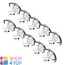 10 SEIKO SEIZAIKEN WATCH BATTERIES 362 SR721SW SR58 SILVER OXIDE 1.55V 2026 NEW