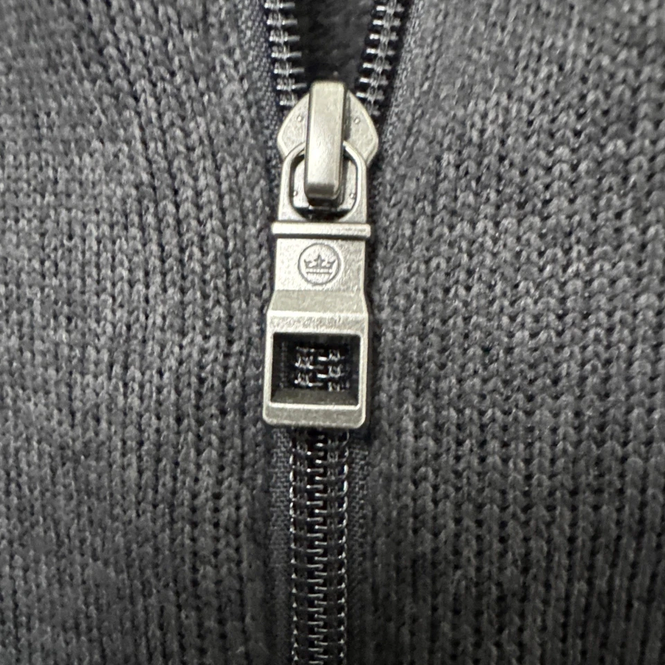 全新带标签! 男式 Peter Millar 皇冠毛衣抓绒背心黑色大号已售完! — 第 2/4 张图片