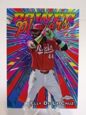 Elly De La Cruz Reds 2024 Topps Chrome Power Insert PP-16