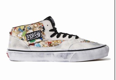 Supreme Mike Kelley Vans® Half Cab White Size 10.5 CONFIRMED ORDER
