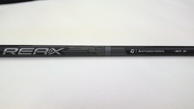 MITSUBISHI REAX WHITE 60S STIFF FLEX DRIVER SHAFT  /  TAYLORMADE TIP & GRIP