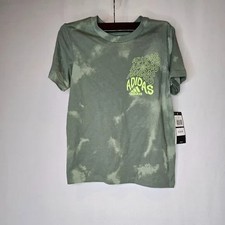 Adidas Allover Print Fluidity Short Sleeve Tee, Boys, various sizes, NWT