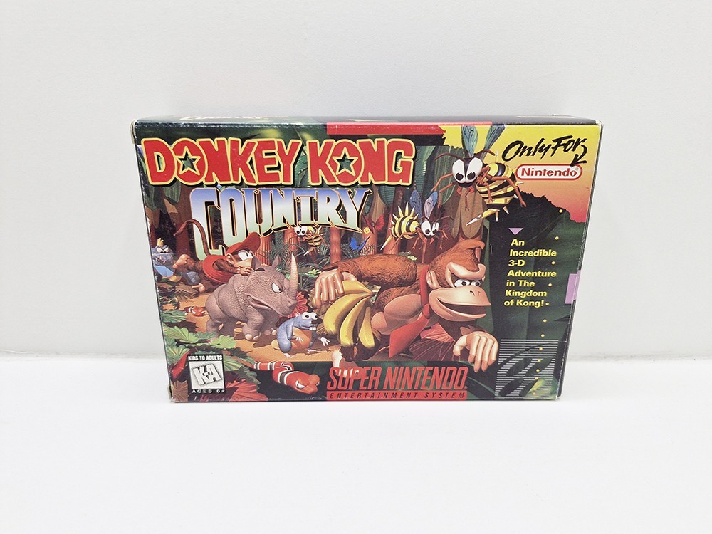 Donkey Kong Country Super NES USA Version
