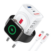 LadegeräT FüR Apple Watch 3In1 20W USB C Netzteil Mit 1M Ladekabel