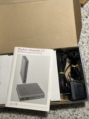 plusline rispondo 4c Anruf Beantworter Telekom Vintage Ovp
