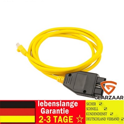 Enet OBD Kabel Passend für BMW Interface Codierung RJ45 OBD 2M Kabel