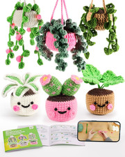 Crochet Kit for Beginners with Step-By-Step Video Tutorials, Crochet Starter Kit