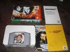 GoldenEye 007 N64 Nintendo 64 CIB COMPLETE Box Manual Game Cart Inserts GENUINE