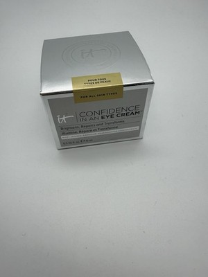 IT Cosmetics Confidence In An Eye Cream Anti-Aging Armour 0.5 fl oz 15 ml NEW