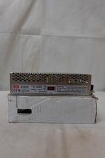 Mean Well S-150-24 Power Supply, 110-120/220-240VAC In, 24VDC Out, 150W Max