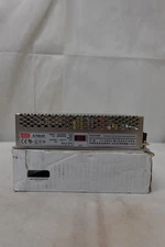 Mean Well S-150-24 Power Supply, 110-120/220-240VAC In, 24VDC Out, 150W Max