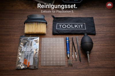 Playstation 5 Reinigungsset inkl. Flüssigmetall Liquid Metal