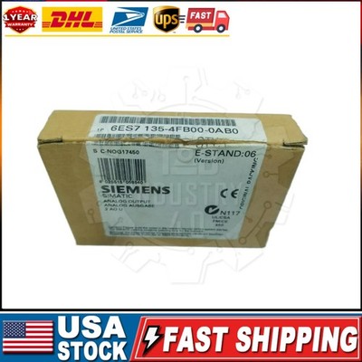 New Siemens  DP Electronics Module ET 200S 6ES7135-4FB00-0AB0 6ES71354FB000AB0