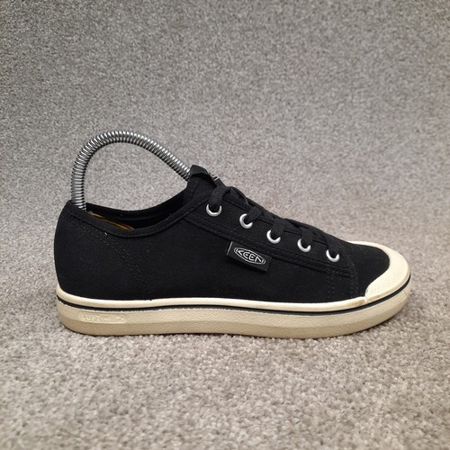 Keen Elsa Light Canvas Shoes Sneaker Women Size 7 Black Comfort Casual 1025418 - Bild 2 von 11