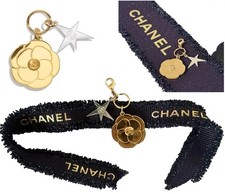 CHANEL NEW HOLIDAY 2025 RIBBON CAMELLIA  STAR CHARMS KEYCHAIN NECKLACE BRACELET