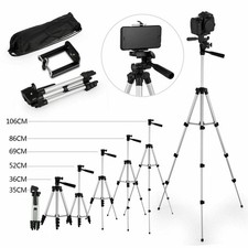 1P Professional Camera Tripod Stand  Phone Holder For Smartphone iPhone Samsung