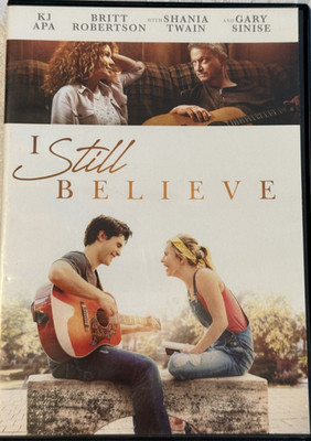 I Still Believe DVD Movie 2020 ~ Dove Approved 12+ ~ Shania Twain Robertson Apa