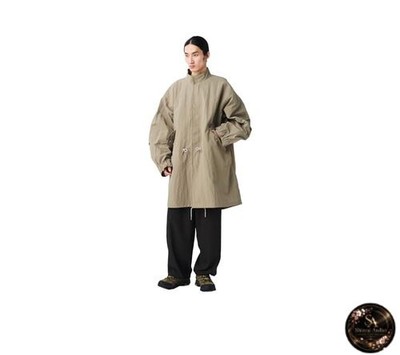 Snow Peak Nylon Washer Coat CT-26SU002 Outerwear Jacket Coat Overcoat Down