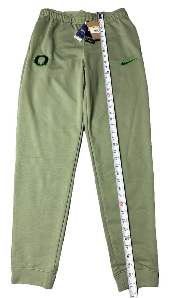 NIKE OREGON DUCKS S TEAM ISSUE ON FIELD SWEAT PANTS MENS FOOTBALL HJ7800-386 - Image 3 of 4