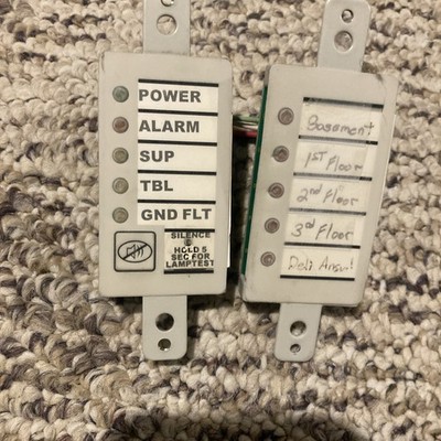 EDWARDS SIGNALING  FSRSI. SERIES REMOTE ZONE INDICATOR ( Check Pictures !)