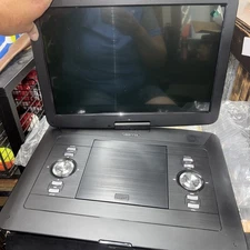 WONNIE Portable DVD Player 15-inch Screen with 5hr Recharge Battery W-1458